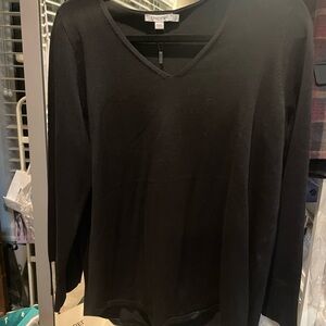 Chico's Lightweight Sweater with sleeve embellishment. NWT